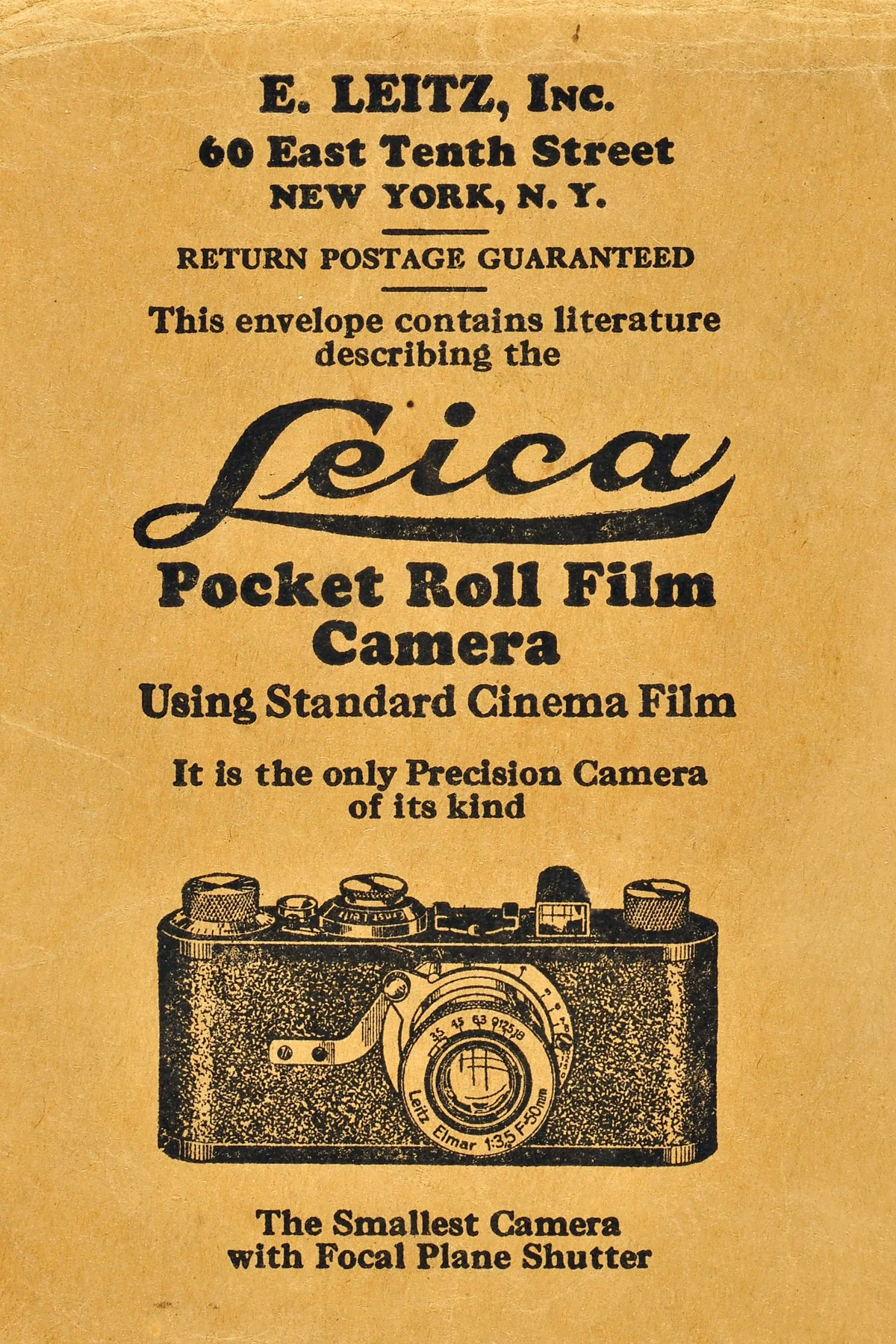 Vintage Leitz, New York Print Promotions — LSI - Leica Society
